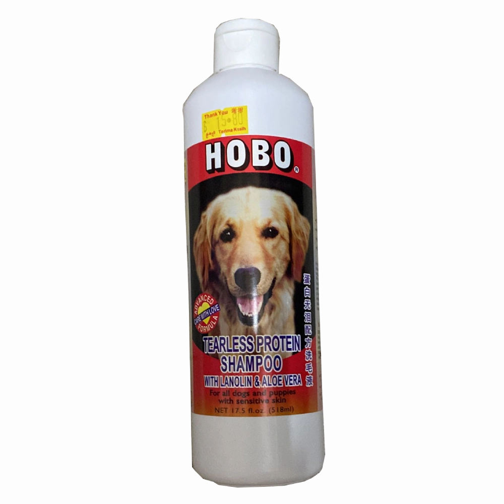 Hobo Tearless Protein Shampoo For Dogs & Puppies 17.5oz