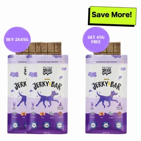 Homiee & Ginger Grain Free Fish Jerky Bar Dog Treats (Buy 2 Get 1 Free)