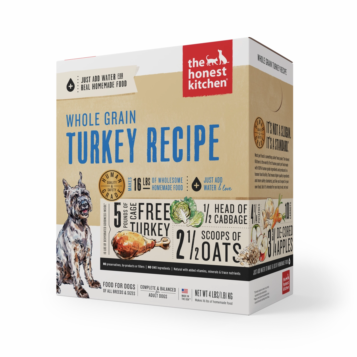 Honest Kitchen Whole Grain Turkey Recipe
