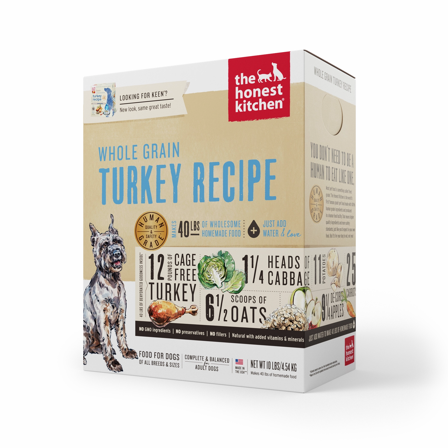 Honest Kitchen Whole Grain Turkey Recipe