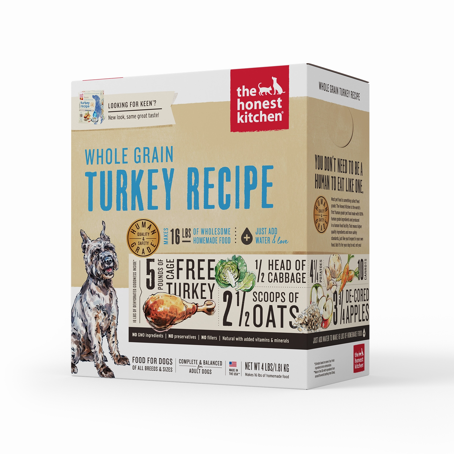 Honest Kitchen Whole Grain Turkey Recipe