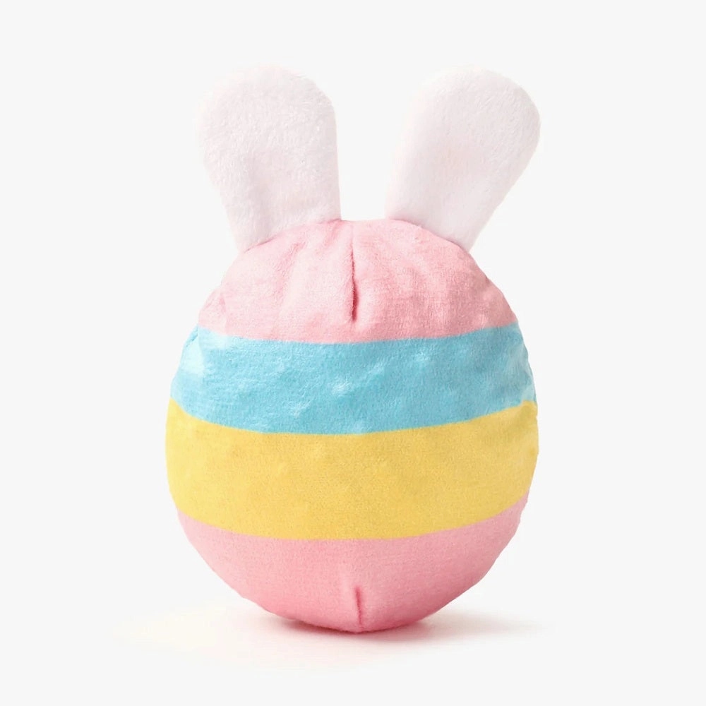 Hoppin' Easter  Bunny Egg Dog Plush Toy