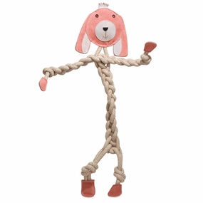 Huggle Hounds Bitsy Bunny Rope Knottie