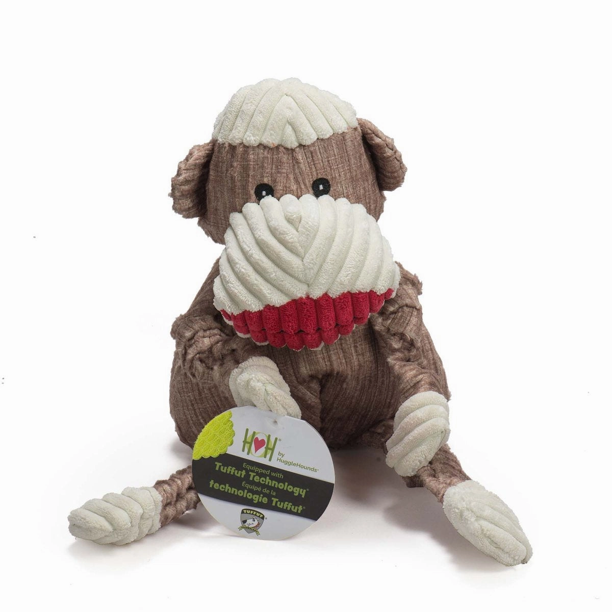 Huggle Hounds Knottie Sock Monkey