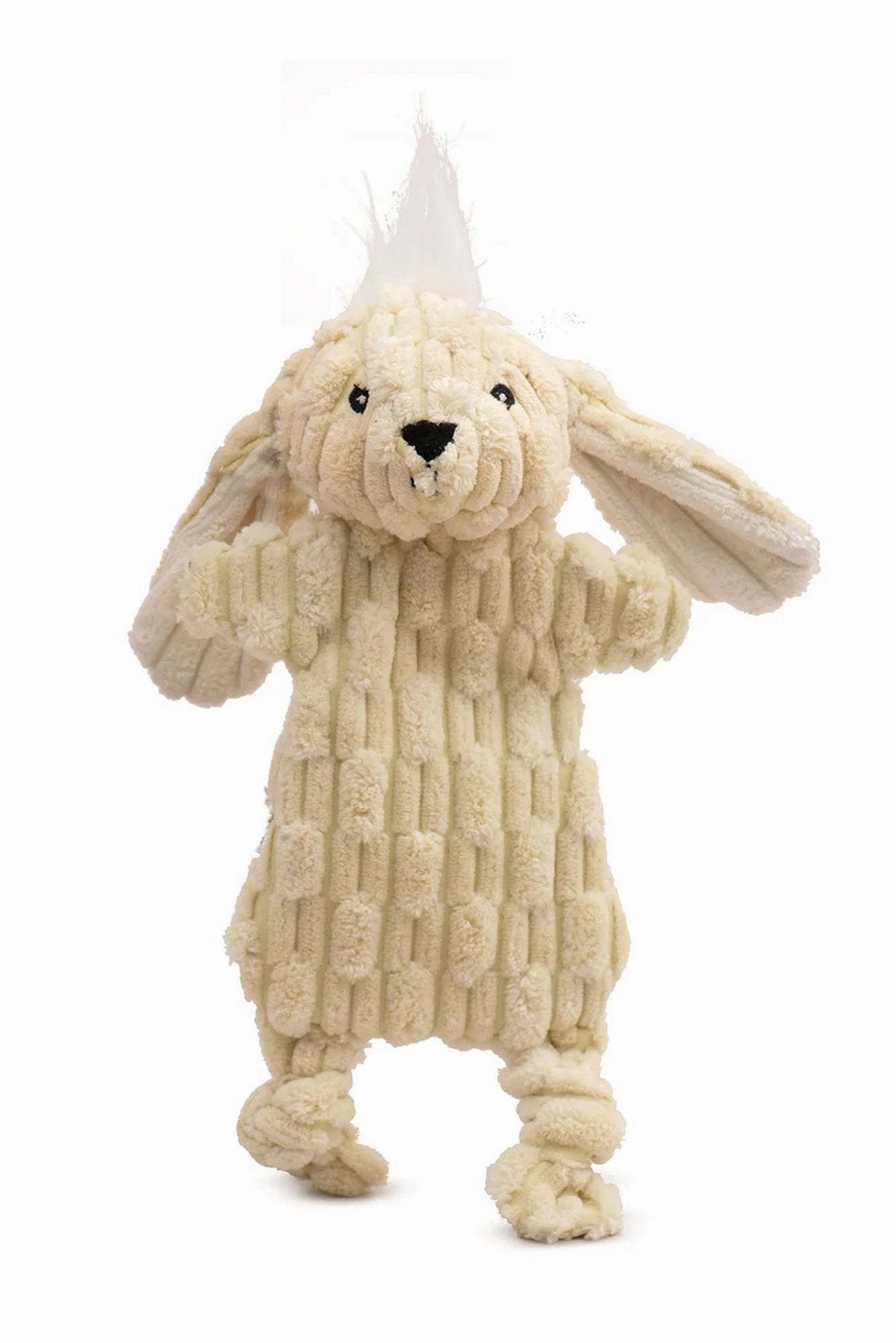 HuggleFlatties Barnyard Plush Dog Toys