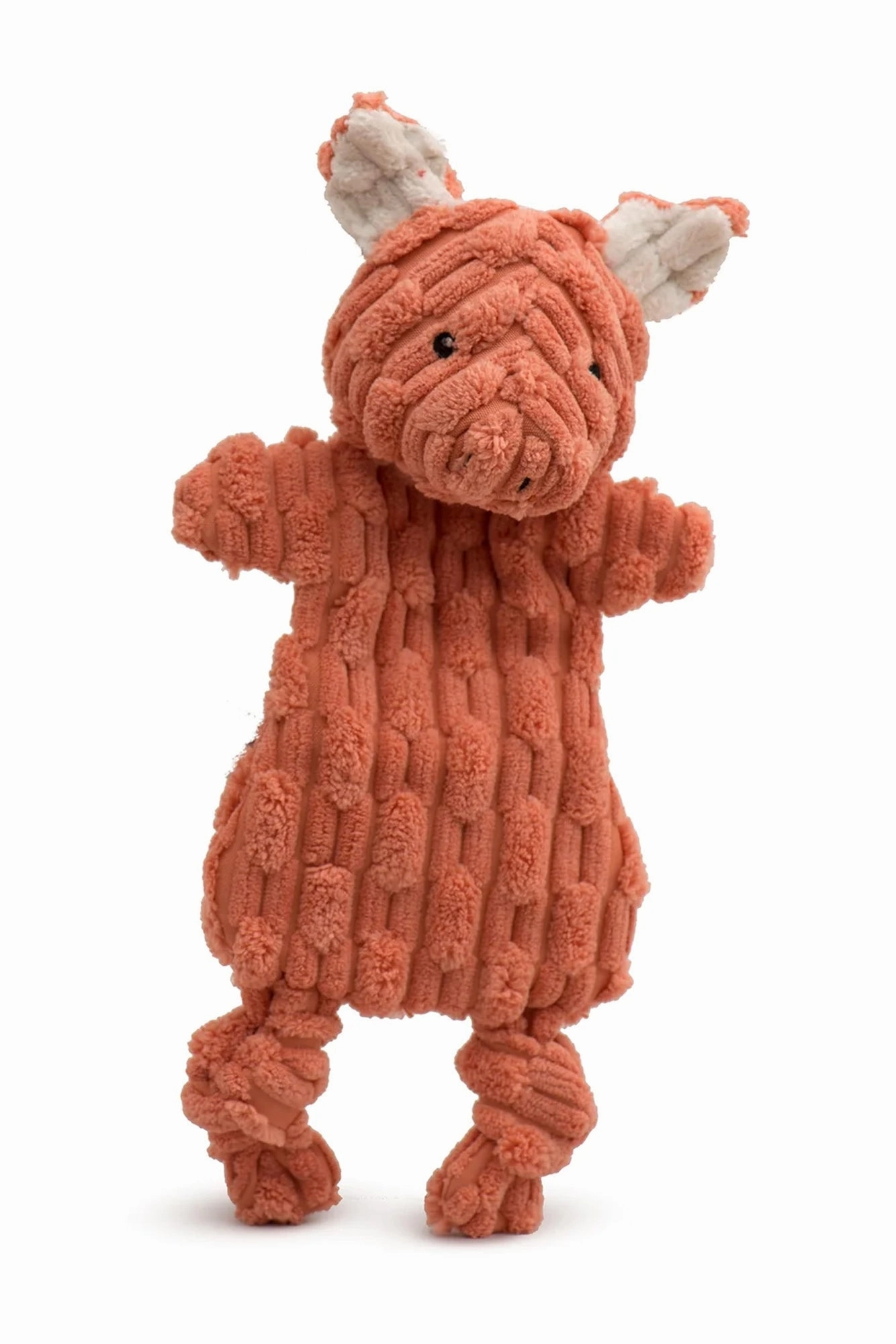 HuggleFlatties Barnyard Plush Dog Toys