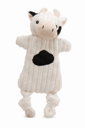 HuggleFlatties Barnyard Plush Dog Toys