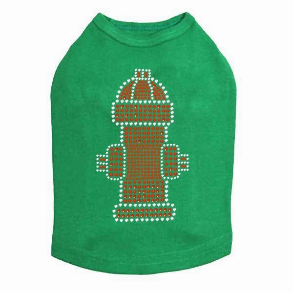 Hydrant Rhinestone Dog Tank