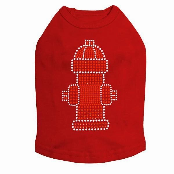 Hydrant Rhinestone Dog Tank