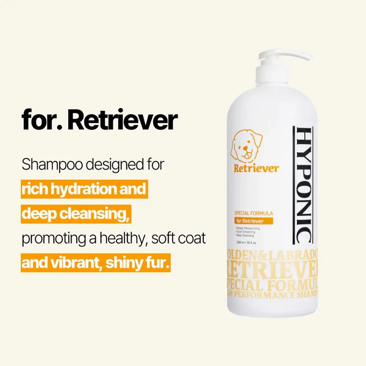 HYPONIC Breed Shampoo (For Retriever)