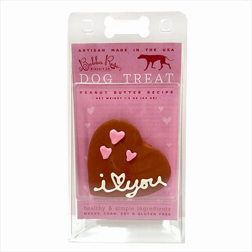 I Love You Heart Dog Treats