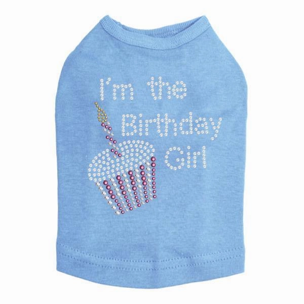 I'm The Birthday Girl Rhinestone Dog Tank