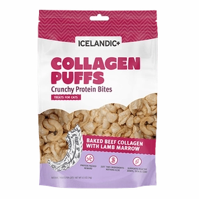 Icelandic  Beef Collagen Puffs with Marrow Cat Treats (SPECIAL ORDER ITEM)
