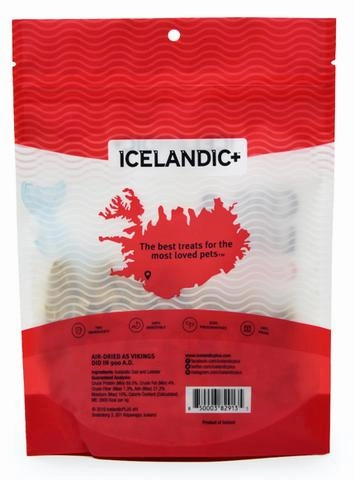 Icelandic  Cod & Lobster Combo Bites Fish Dog Treat 3.52oz