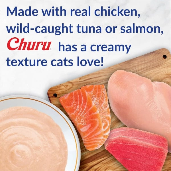 Inaba Churu Tuna Recipe Creamy Pure Cat Treat Variety Jar