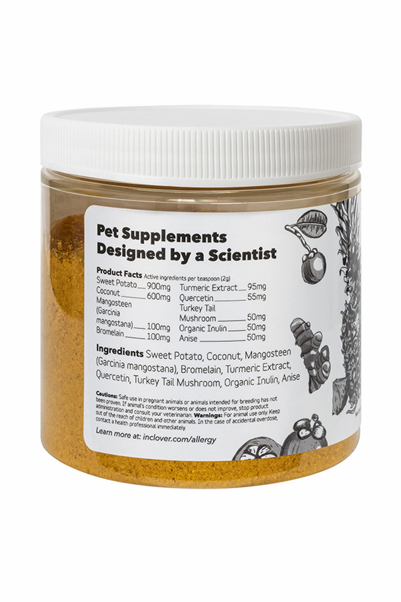 InClover Allergy Dog and Cat Supplement