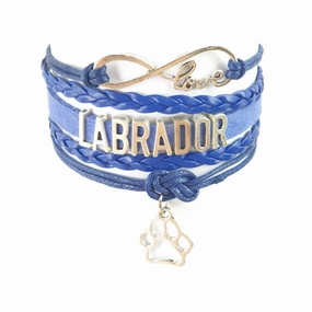 Infinity Love Labrador Bracelet
