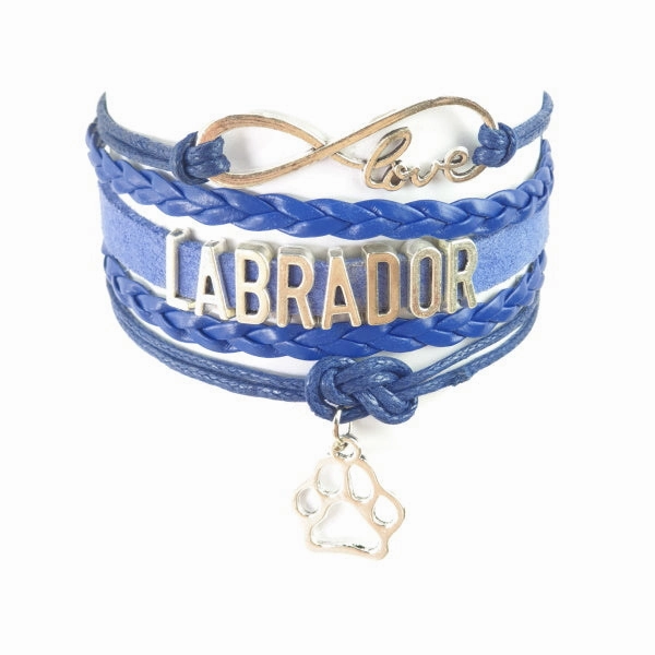 Infinity Love Labrador Bracelet