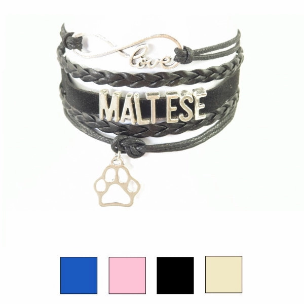 Infinity Love Maltese Bracelet