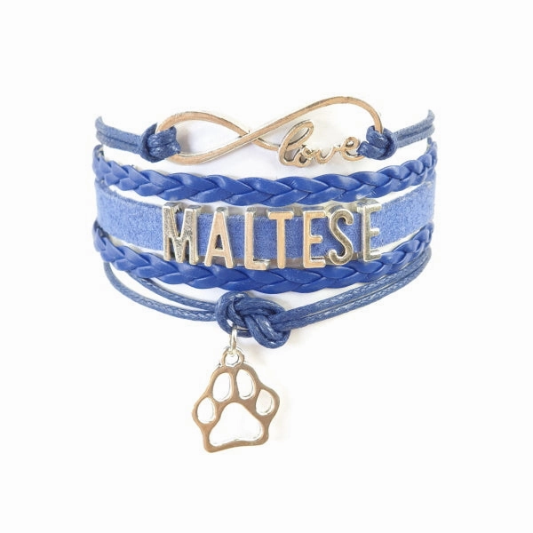 Infinity Love Maltese Bracelet