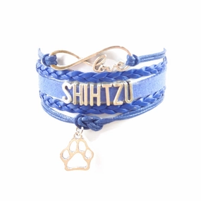 Infinity Love Shih Tzu Bracelet