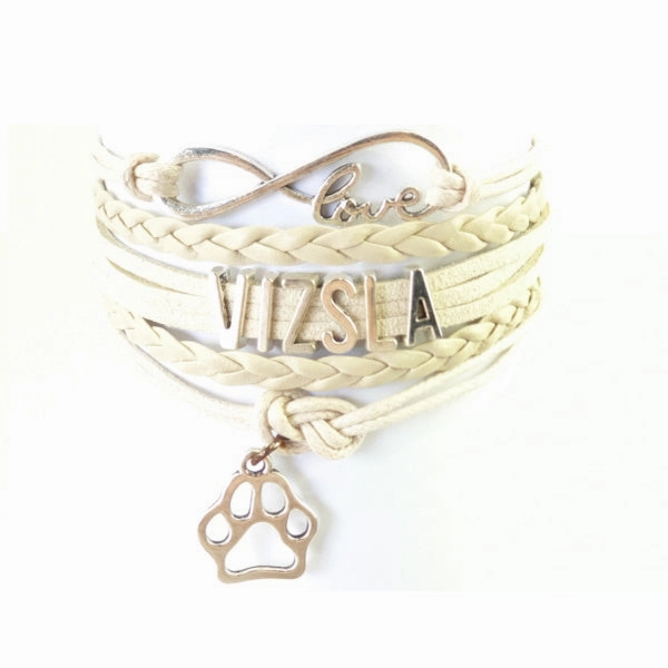Infinity Love Vizsla Bracelet