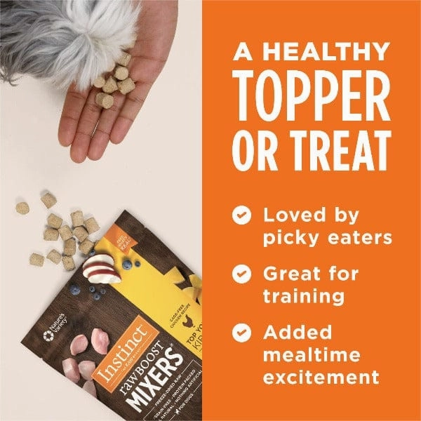 Instinct Raw Boost Mixers Cage-Free Chicken Recipe Dog Food Topper, 6oz