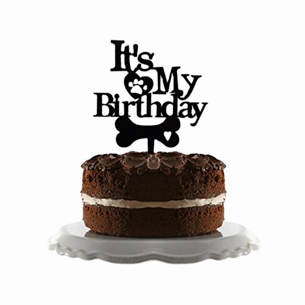 It's My Birthday - Dog cake Topper