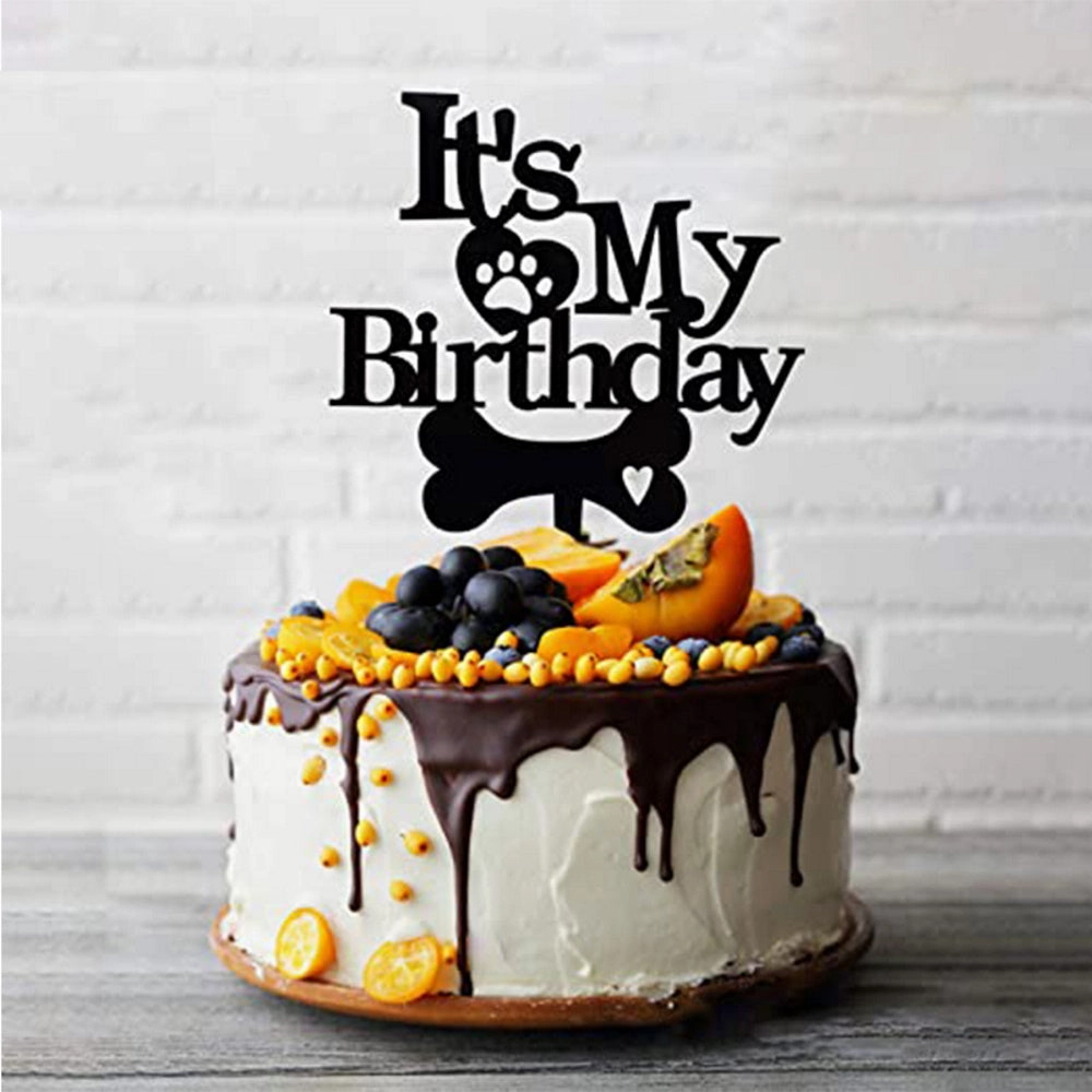 It's My Birthday - Dog cake Topper