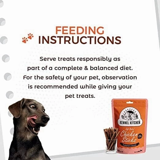 Kennel Kitchen Chicken Stick with Flaxseed Dog Treats