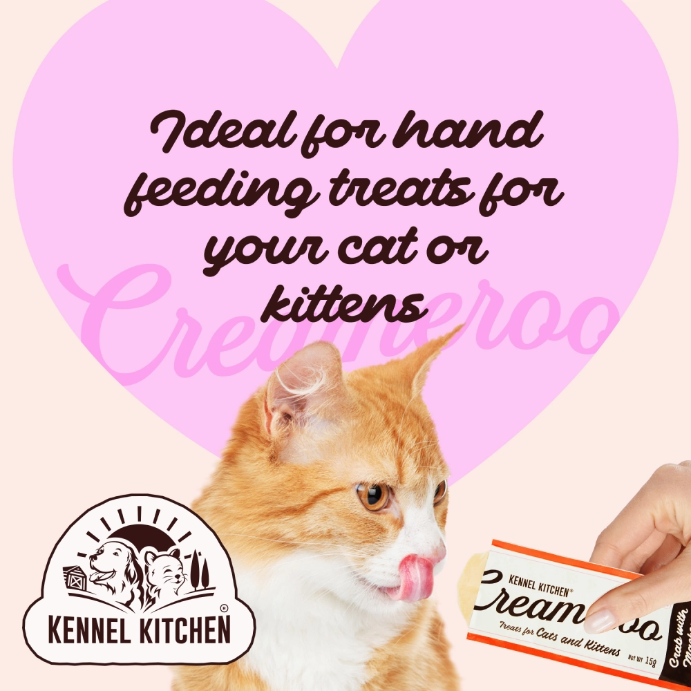 Kennel Kitchen Creameroo Crab with Mackerel Creamy Cat Treats