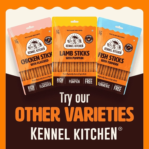 Kennel Kitchen Milk Sticks with Flaxseed Dog Treats