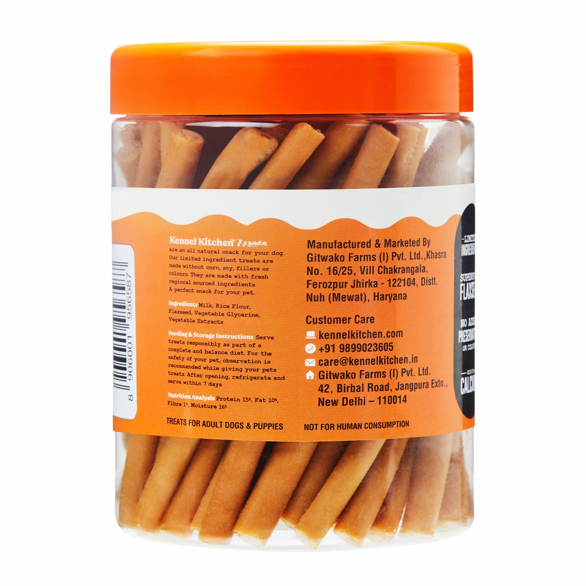 Kennel Kitchen Milk Sticks with Flaxseed Dog Treats