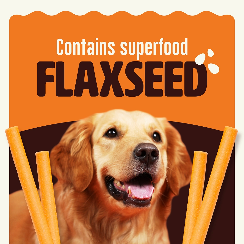 Kennel Kitchen Milk Sticks with Flaxseed Dog Treats