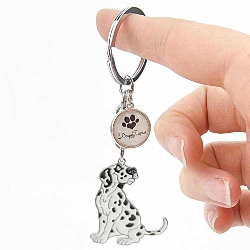 Key Ring Dalmatian