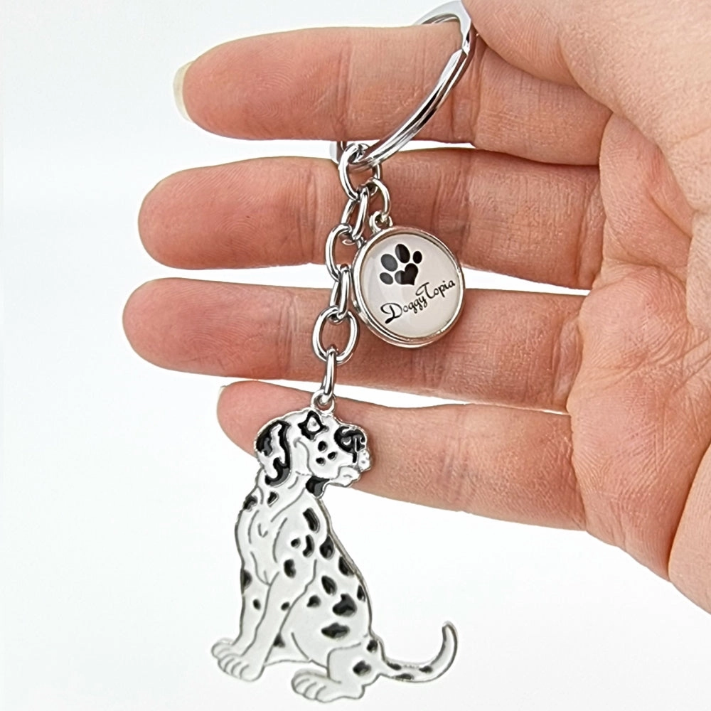 Key Ring Dalmatian