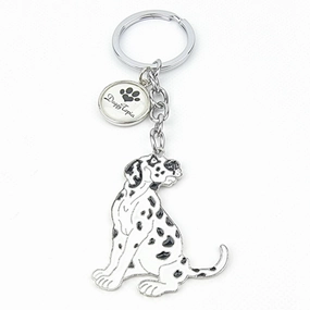 Key Ring Dalmatian