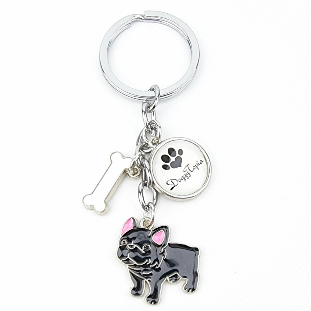 Key Ring French Bulldog