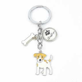 Key Ring Jack Russell