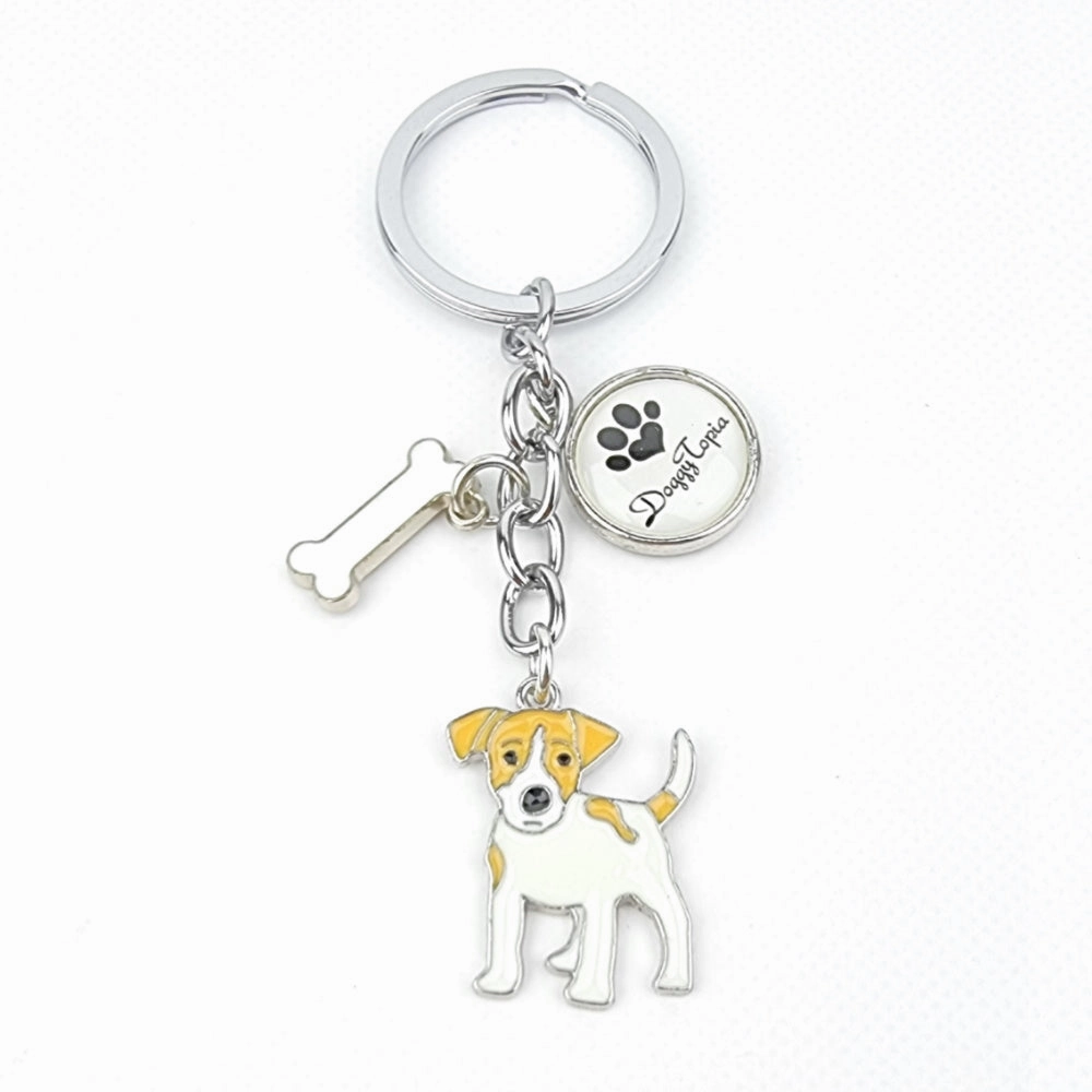 Key Ring Jack Russell