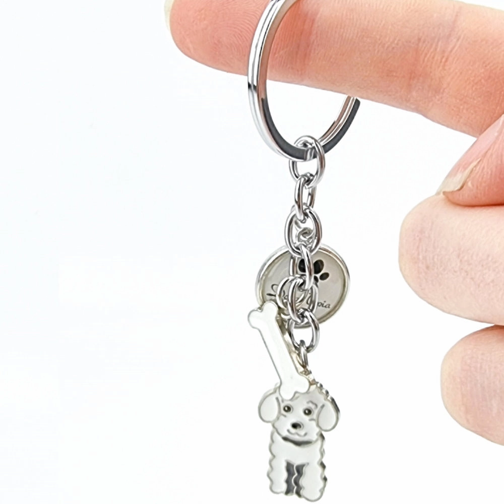Key Ring Poodle