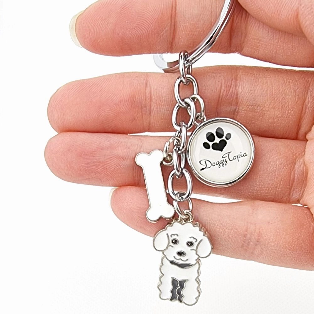 Key Ring Poodle