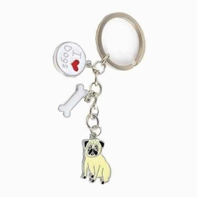 Key Ring Pug