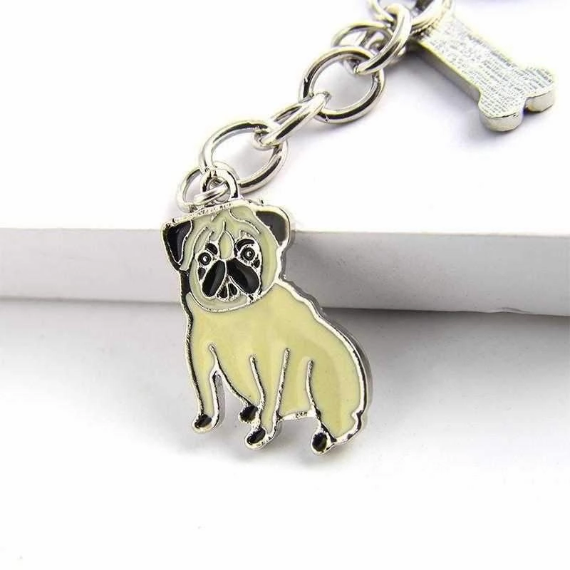 Key Ring Pug