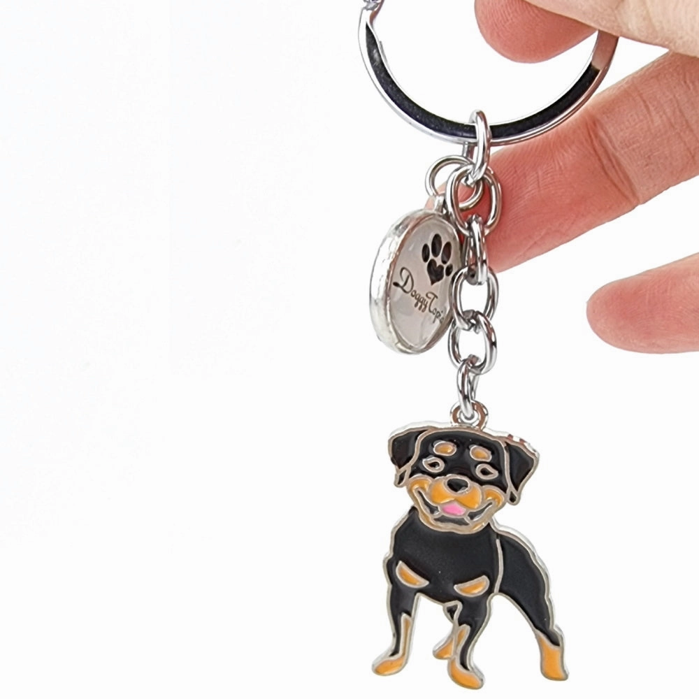 Key Ring Rottweiler