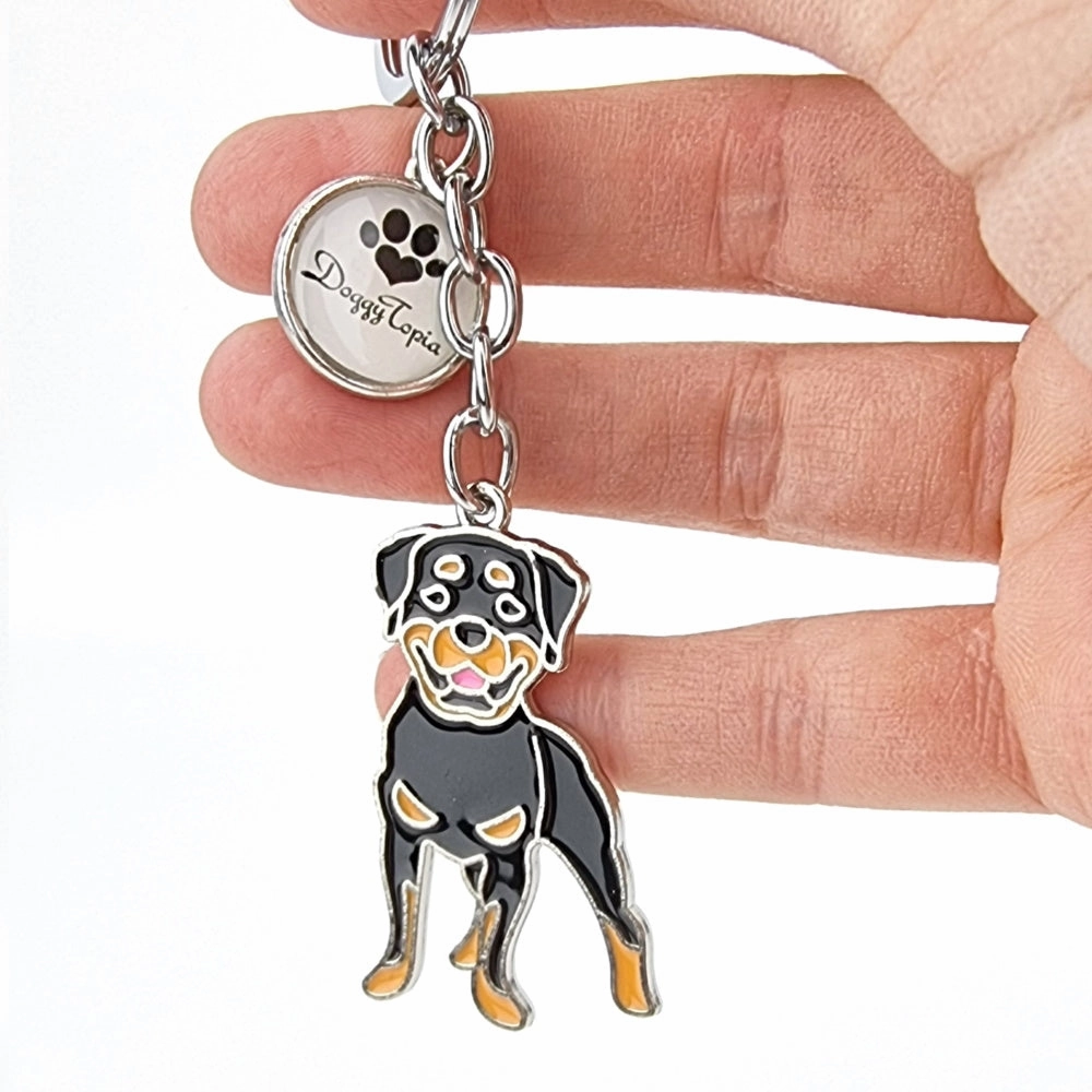 Key Ring Rottweiler