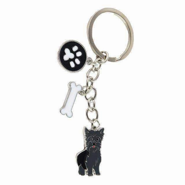 Key Ring Silky Terrier