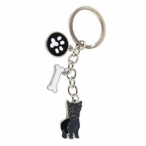 Key Ring Silky Terrier