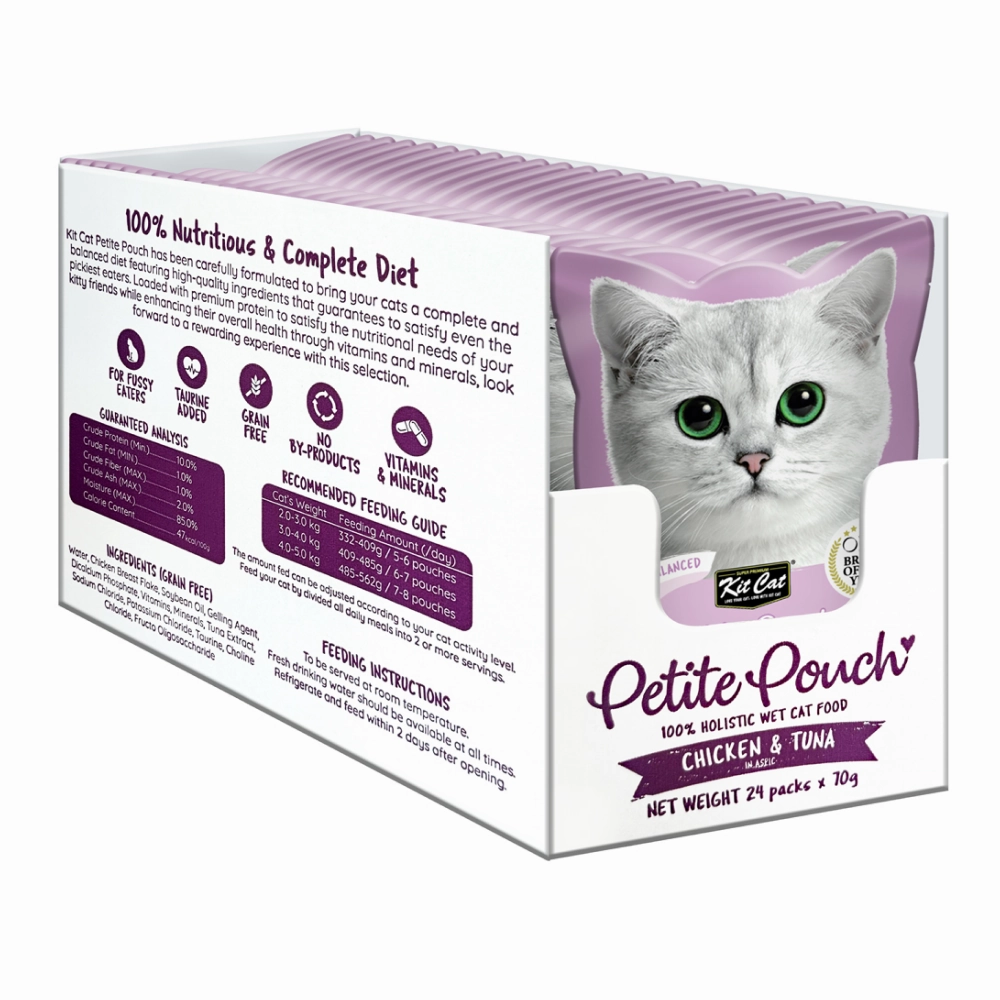 Kit Cat Chicken and Tuna Cat Wet Food