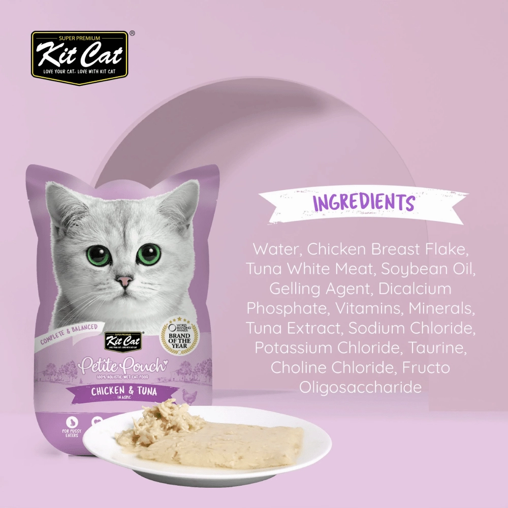 Kit Cat Chicken and Tuna Cat Wet Food